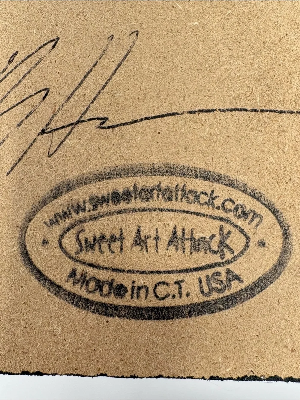 Sweet Art Attack Wall Mounted Bottle Opener Moose Folk Art Sign USA Made NIP